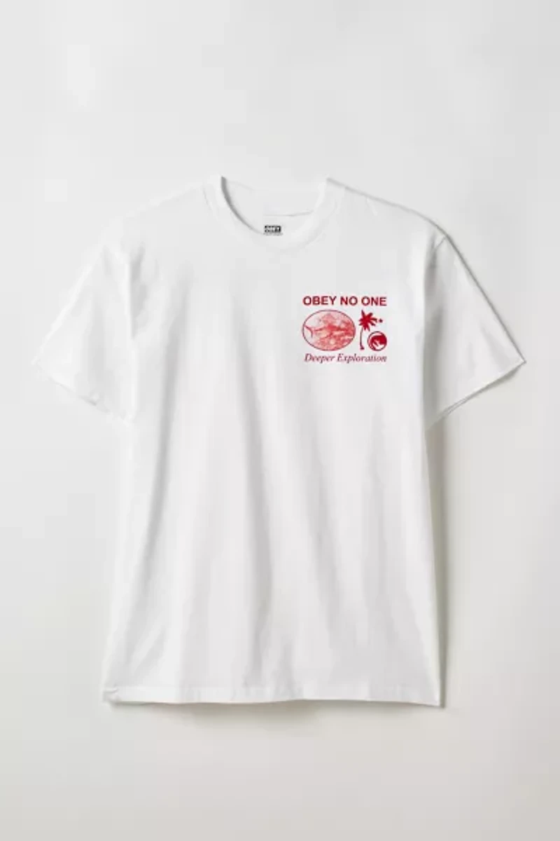 OBEY Deeper Exploration Graphic Tee