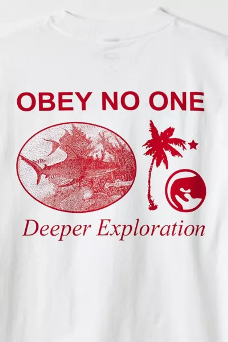 OBEY Deeper Exploration Graphic Tee