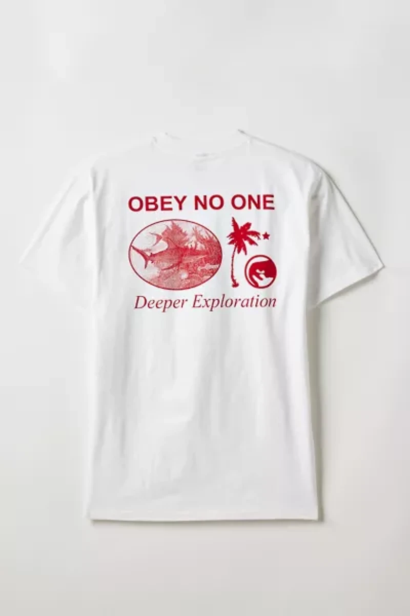 OBEY Deeper Exploration Graphic Tee