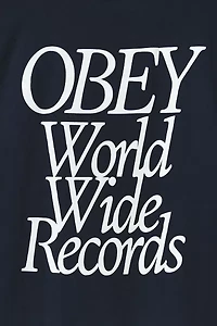 OBEY UO Exclusive World Wide Records Graphic Tee