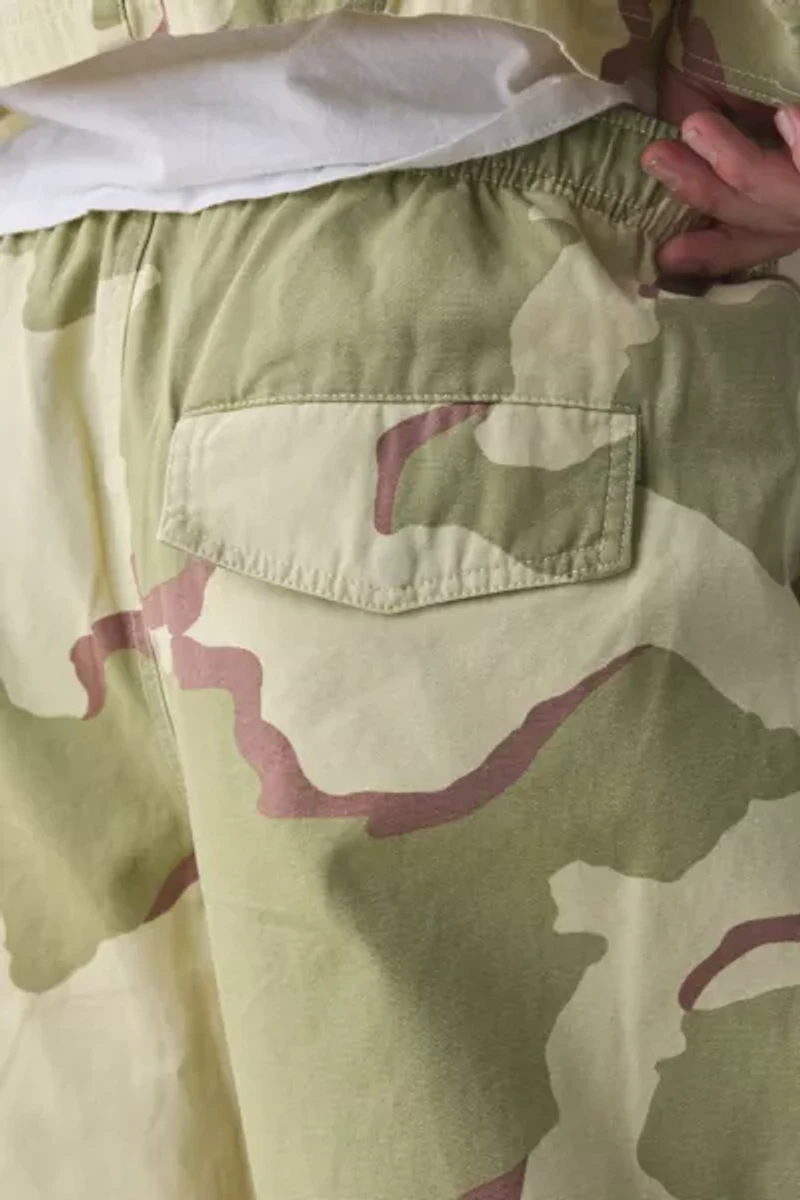 BDG Nitro Camo Canvas Baggy Fit Pull-On Pant