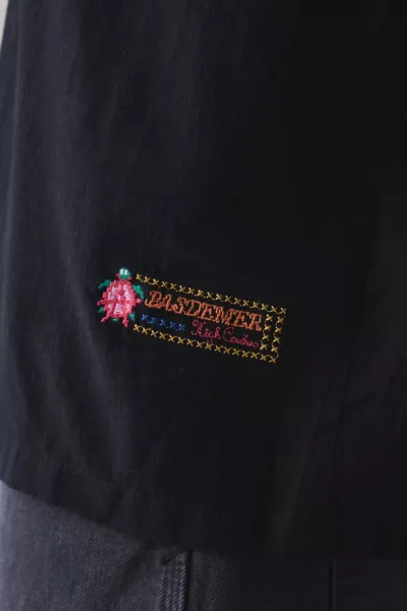 Pas de Mer Magic Embroidered Button-Down Shirt