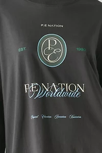 P.E Nation Dalston Heritage Graphic Long Sleeve Tee