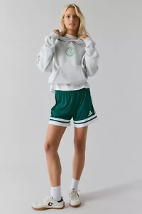 P.E Nation Exposition Heritage Graphic Cropped Hoodie Sweatshirt