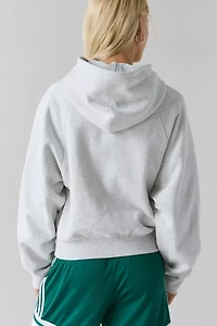 P.E Nation Exposition Heritage Graphic Cropped Hoodie Sweatshirt