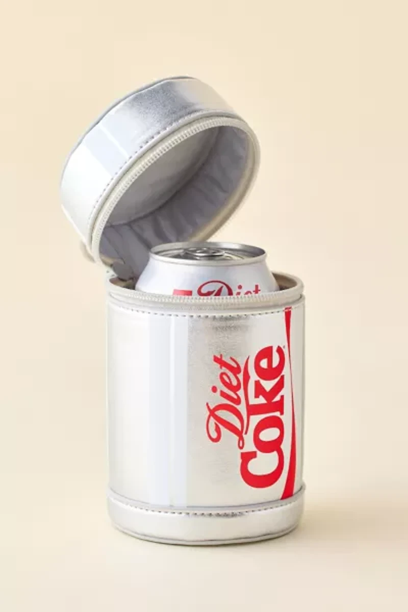 Coca-Cola Diet Coke Mini Cylinder Coin Purse Keychain