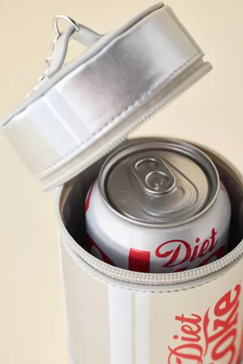 Coca-Cola Diet Coke Mini Cylinder Coin Purse Keychain