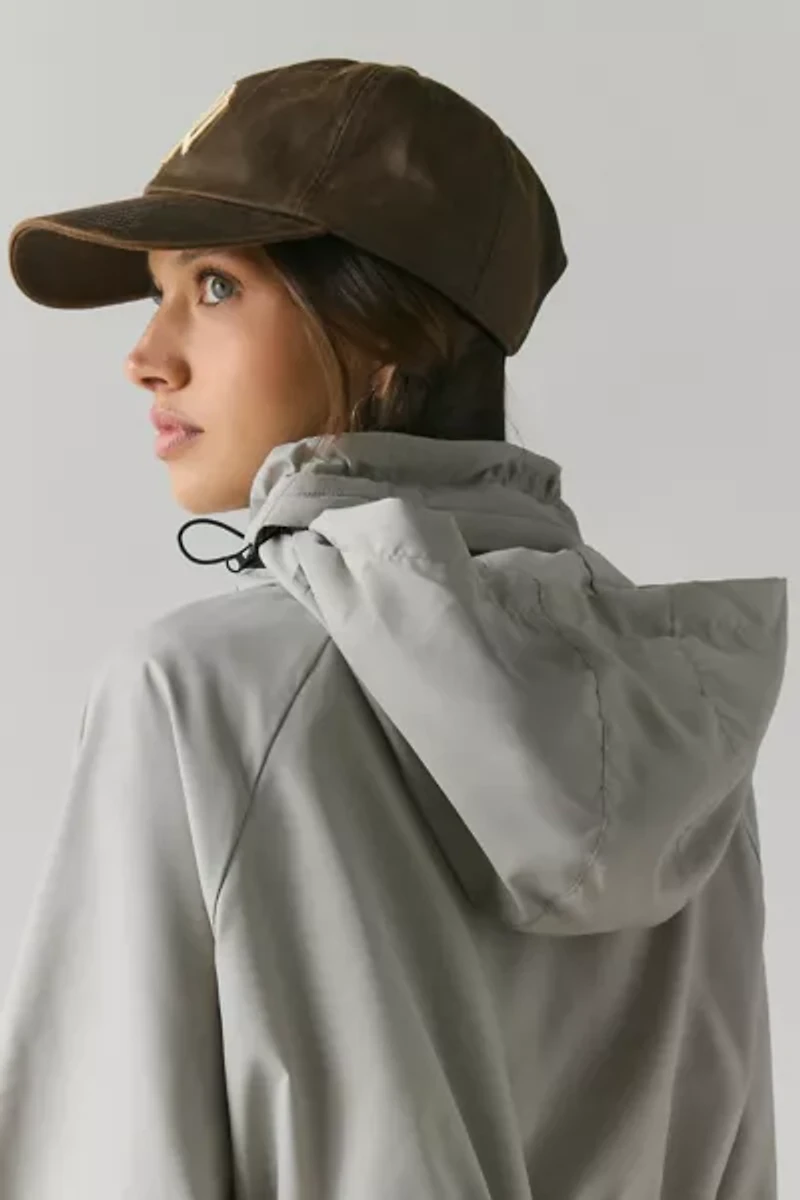 P.E Nation Shelter Biscuit Cropped Windbreaker Jacket