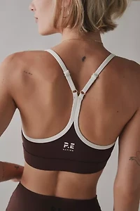 P.E Nation Signature Mahogany Sports Bra