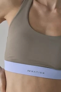 P.E Nation Fawn & Dusty Blue Frequency Sports Bra