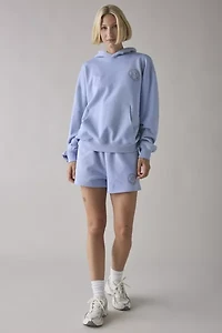 P.E Nation Dusty Blue Output Embroidered Graphic Hoodie Sweatshirt