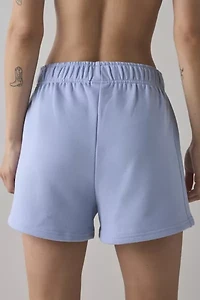 P.E Nation Dusty Blue Output Embroidered Graphic Short