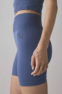 P.E Nation Vintage Indigo Restore Seamless 5” Bike Short