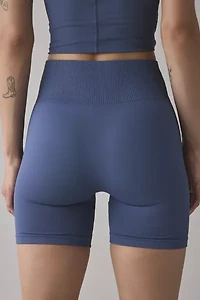 P.E Nation Vintage Indigo Restore Seamless 5” Bike Short