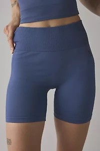 P.E Nation Vintage Indigo Restore Seamless 5” Bike Short