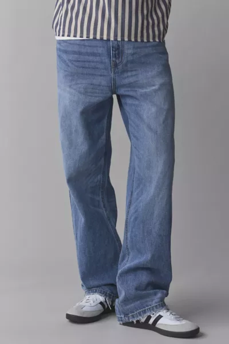 BDG Embroidered Centipede Baggy Skate Fit Jean