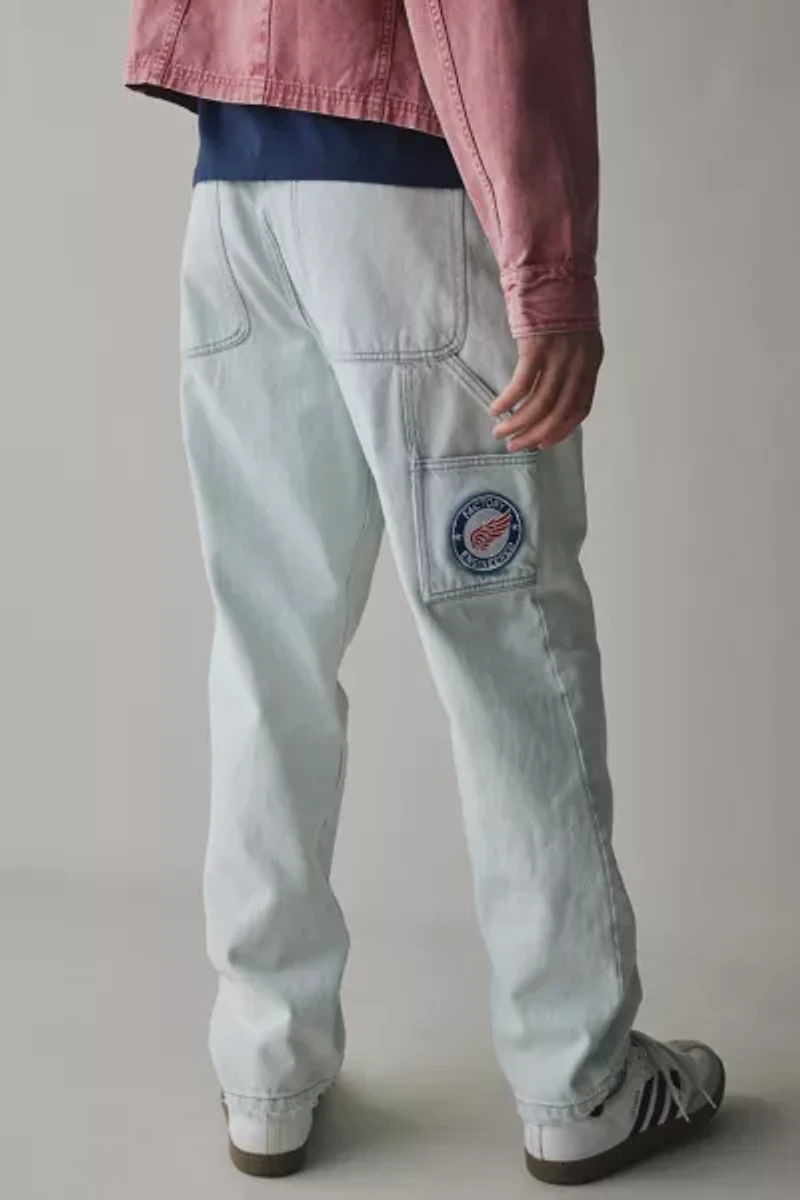 BDG Patched Straight Fit Utility Work Jean