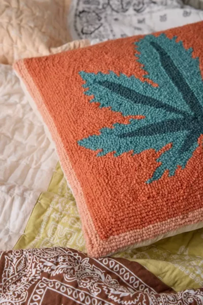 Jungalow  Mary Jane Hook Throw Pillow