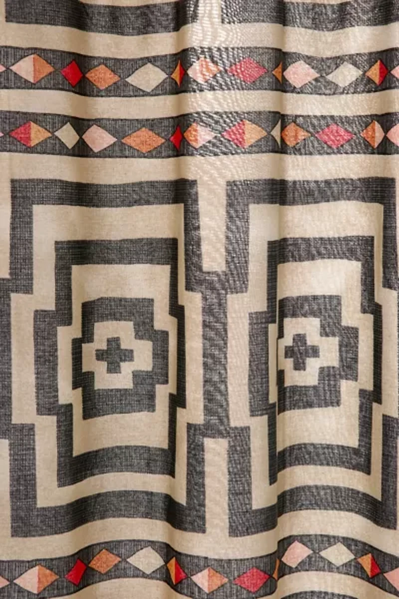 Jungalow  Hypnotic Shower Curtain