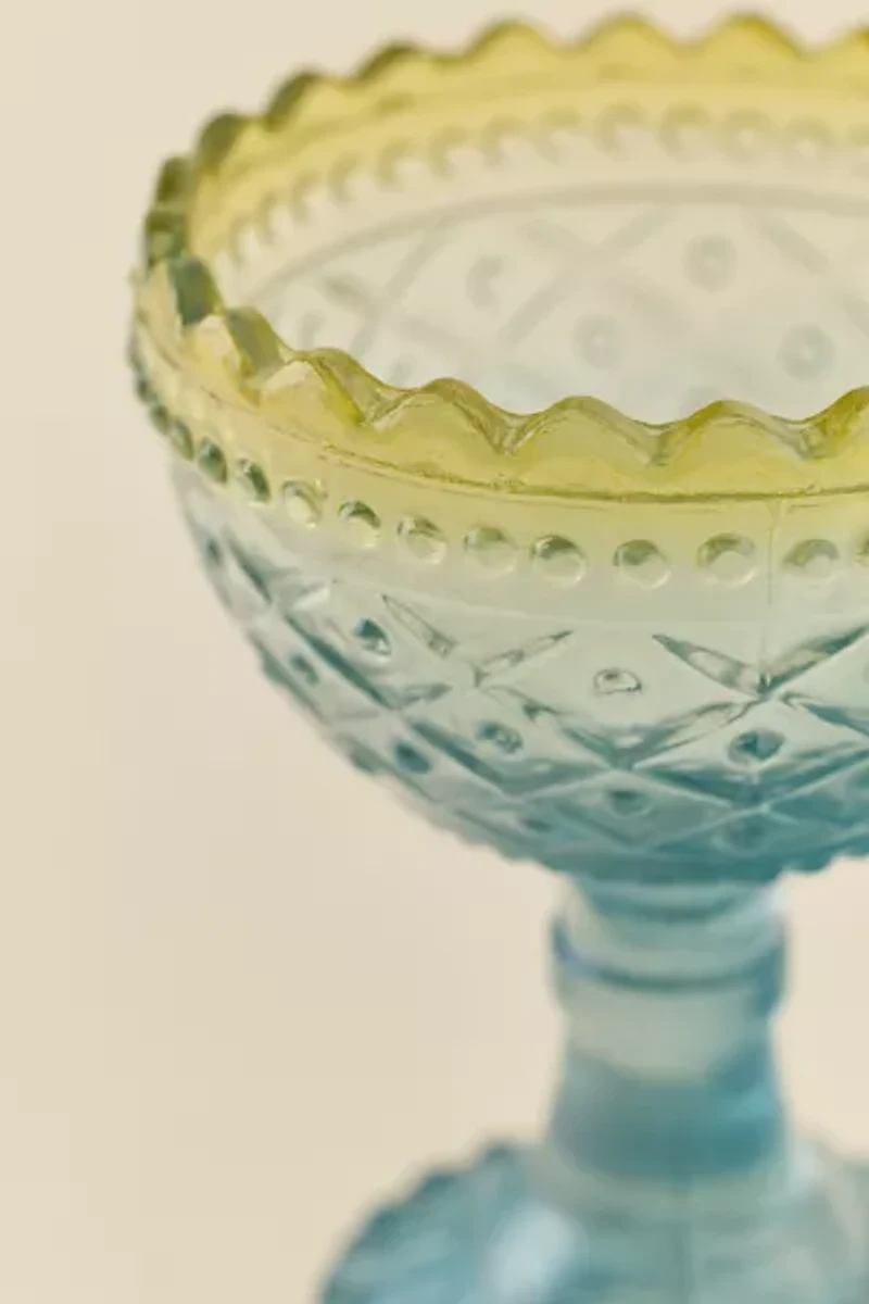 Tropicana Ombre Glass Goblet