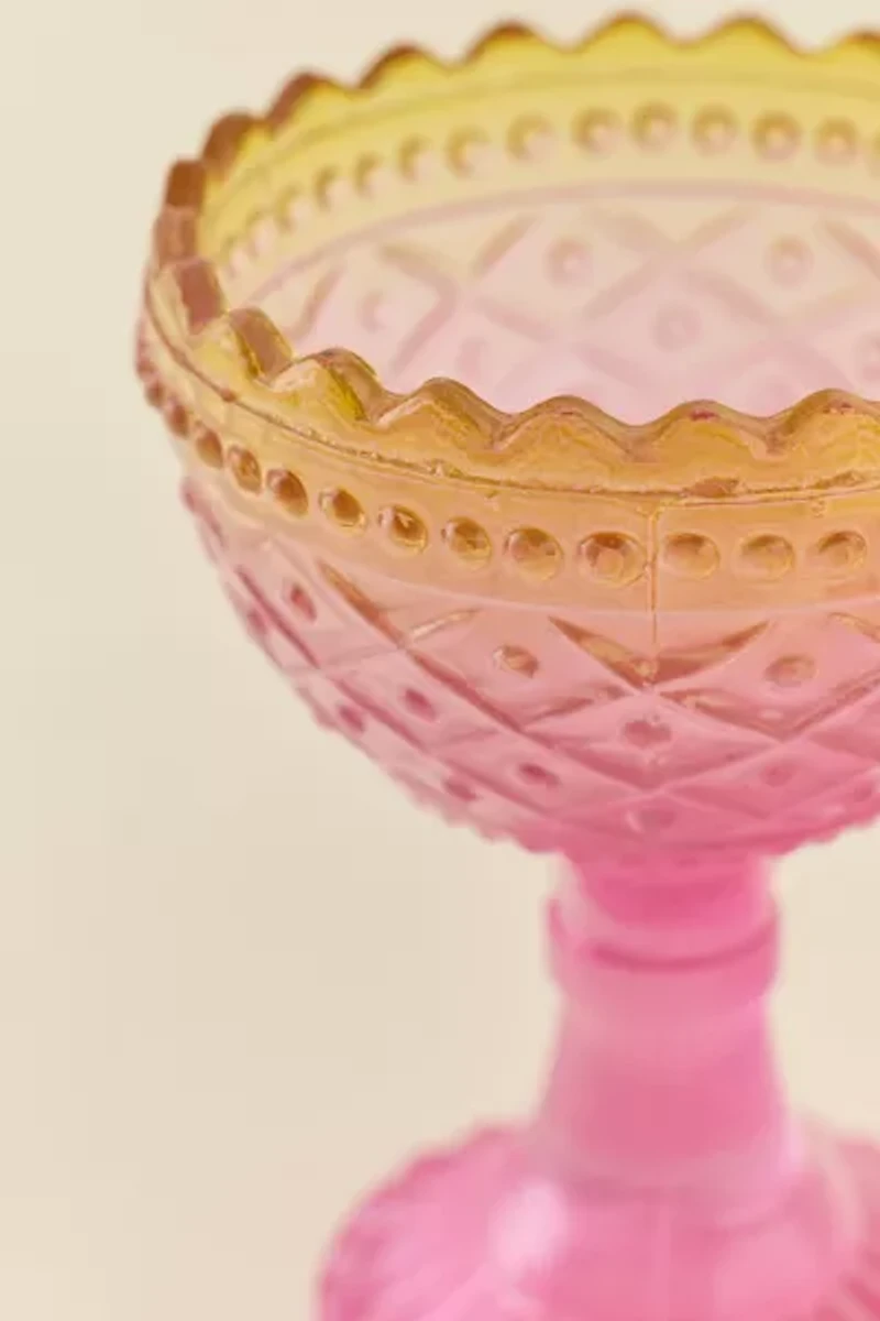 Tropicana Ombre Glass Goblet