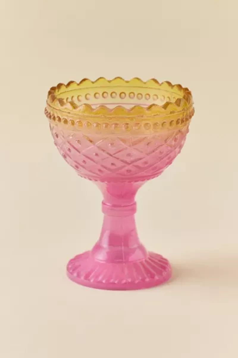 Tropicana Ombre Glass Goblet