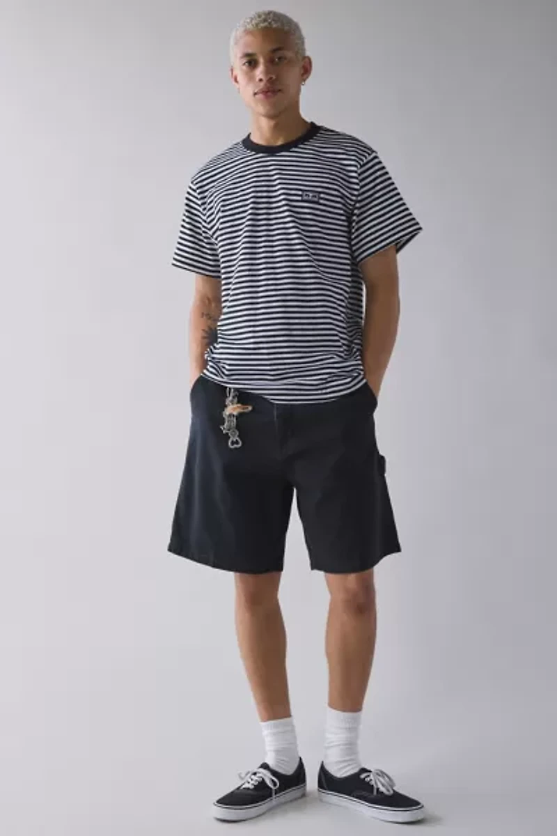 OBEY Established Works Stripe Pattern Tee