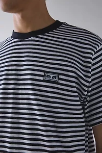 OBEY Established Works Stripe Pattern Tee