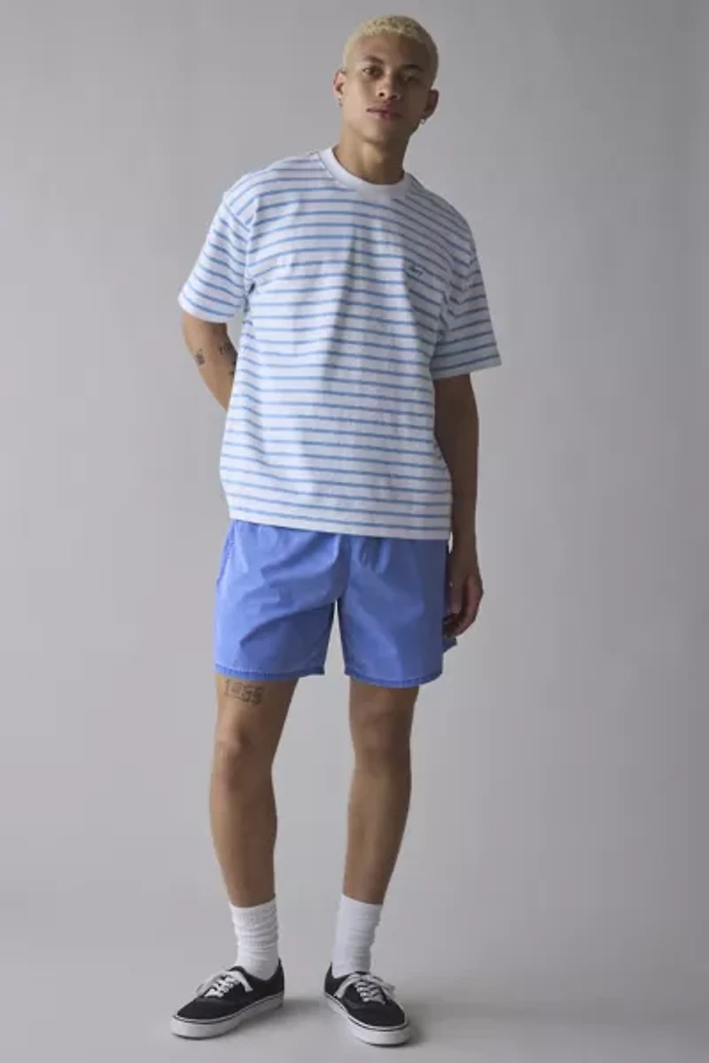 OBEY Observe Stripe Pattern Relaxed Fit Tee