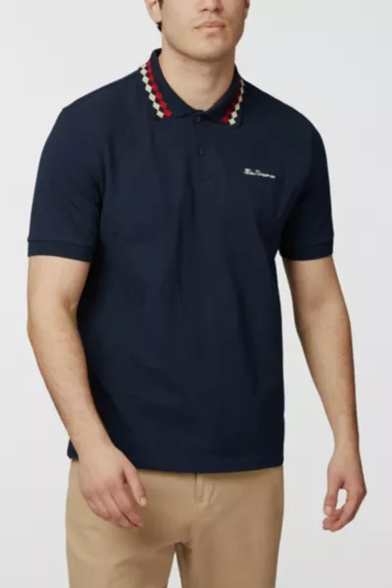 Ben Sherman Collar Interest Polo