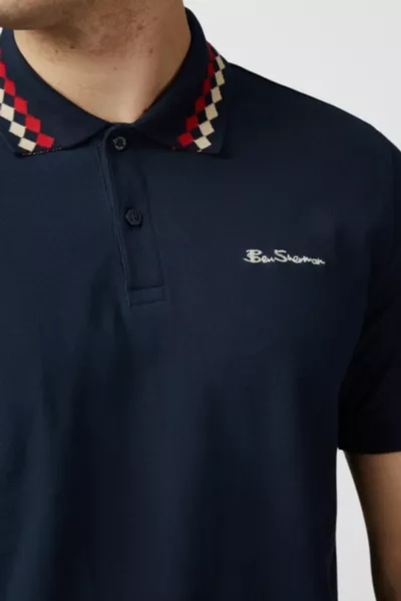 Ben Sherman Collar Interest Polo