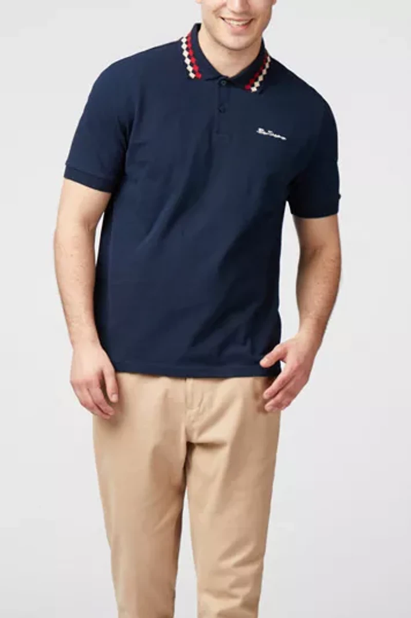 Ben Sherman Collar Interest Polo