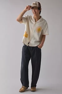 Native Youth Embroidered Boxy Fit Shirt