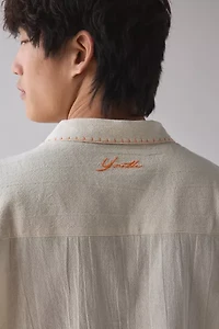 Native Youth Embroidered Boxy Fit Shirt