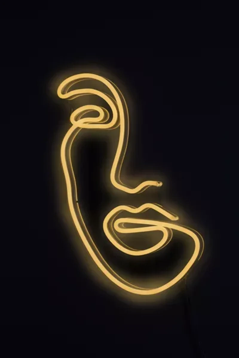 Echo Neon Face Neon Sign