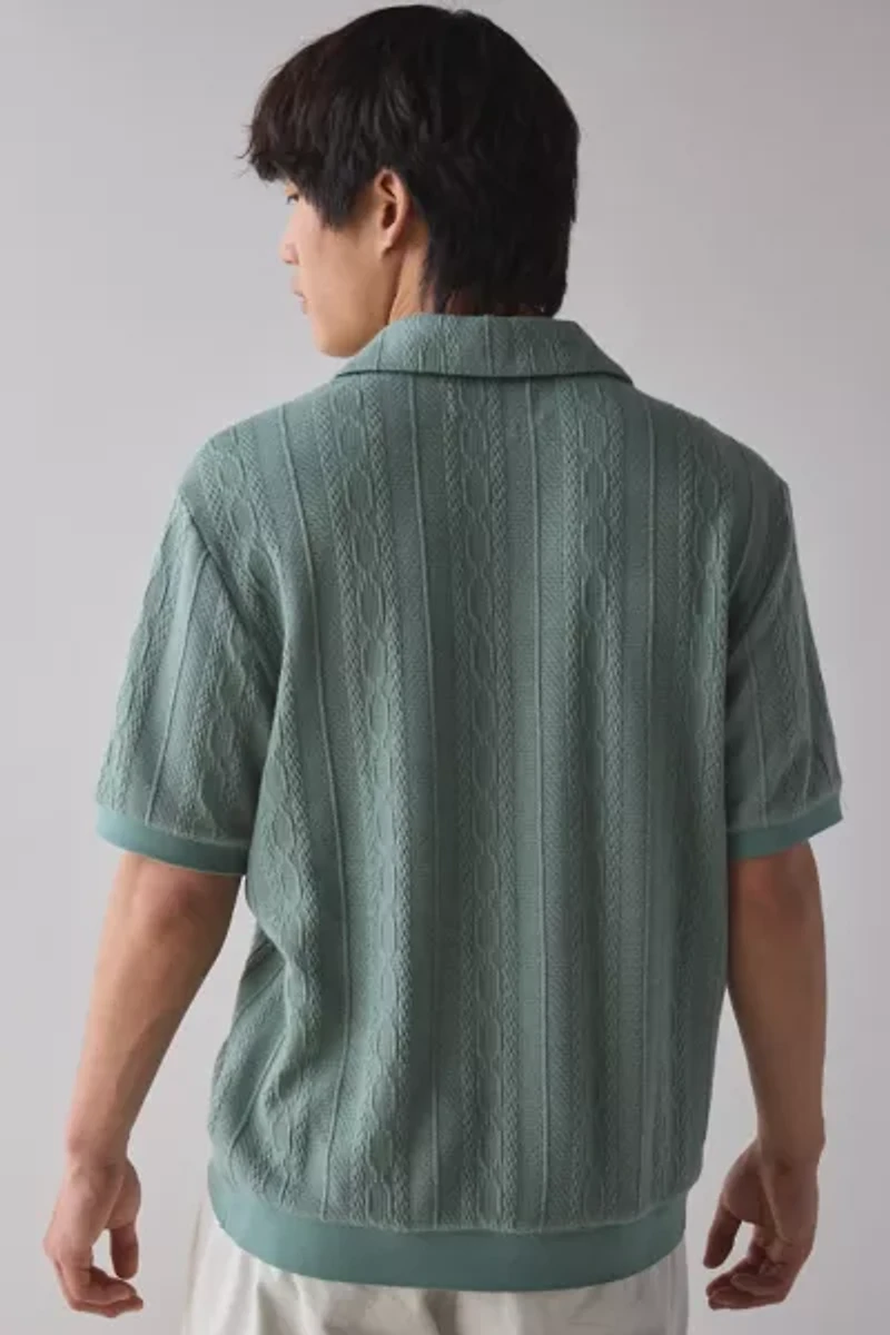 Native Youth Sancho Short Sleeve Polo Sweater