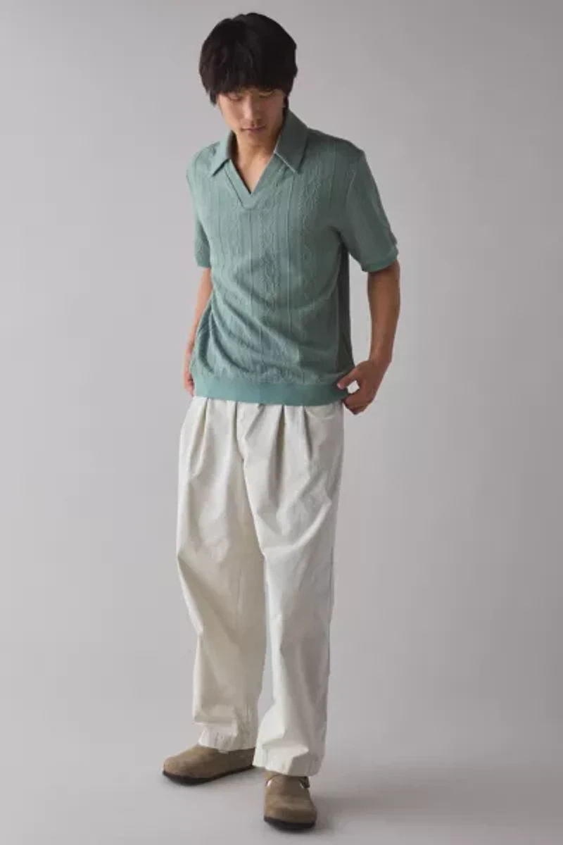 Native Youth Sancho Short Sleeve Polo Sweater