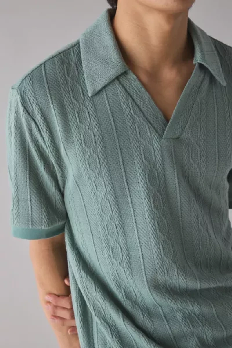 Native Youth Sancho Short Sleeve Polo Sweater