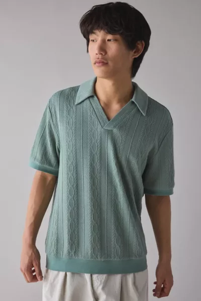 Native Youth Sancho Short Sleeve Polo Sweater