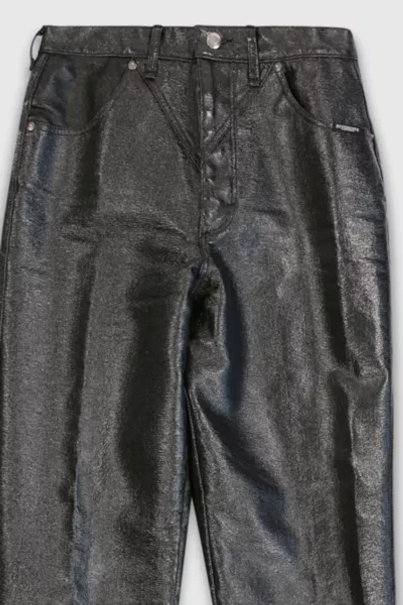 Vintage 90s Western Pleather Pants