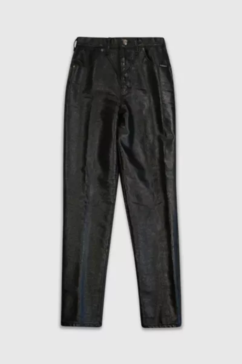 Vintage 90s Western Pleather Pants