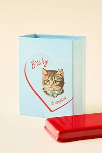 Bad Kitty Metal Stash Box