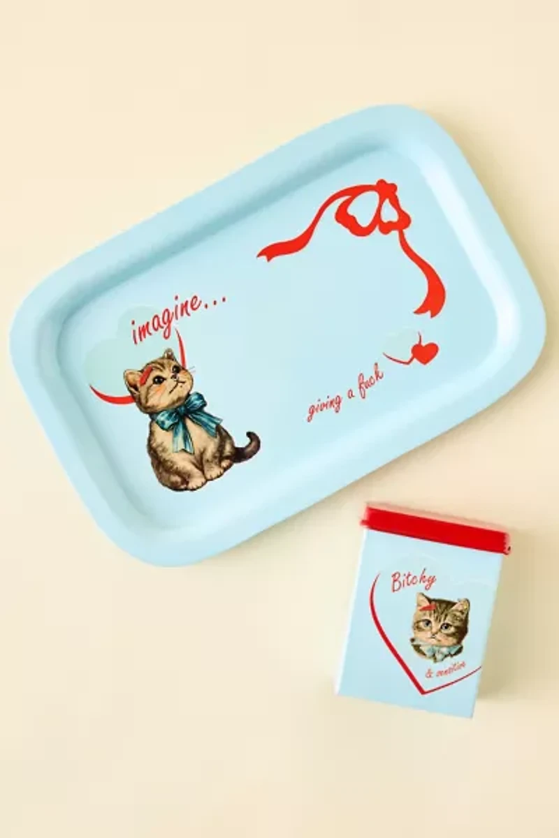 Bad Kitty Metal Stash Box