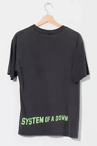 Vintage Y2K System Of A Down Distressed Black Graphic T-Shirt