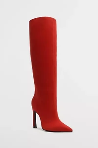 Schutz Cate Curve Suede Knee High Boot