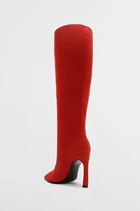 Schutz Cate Curve Suede Knee High Boot