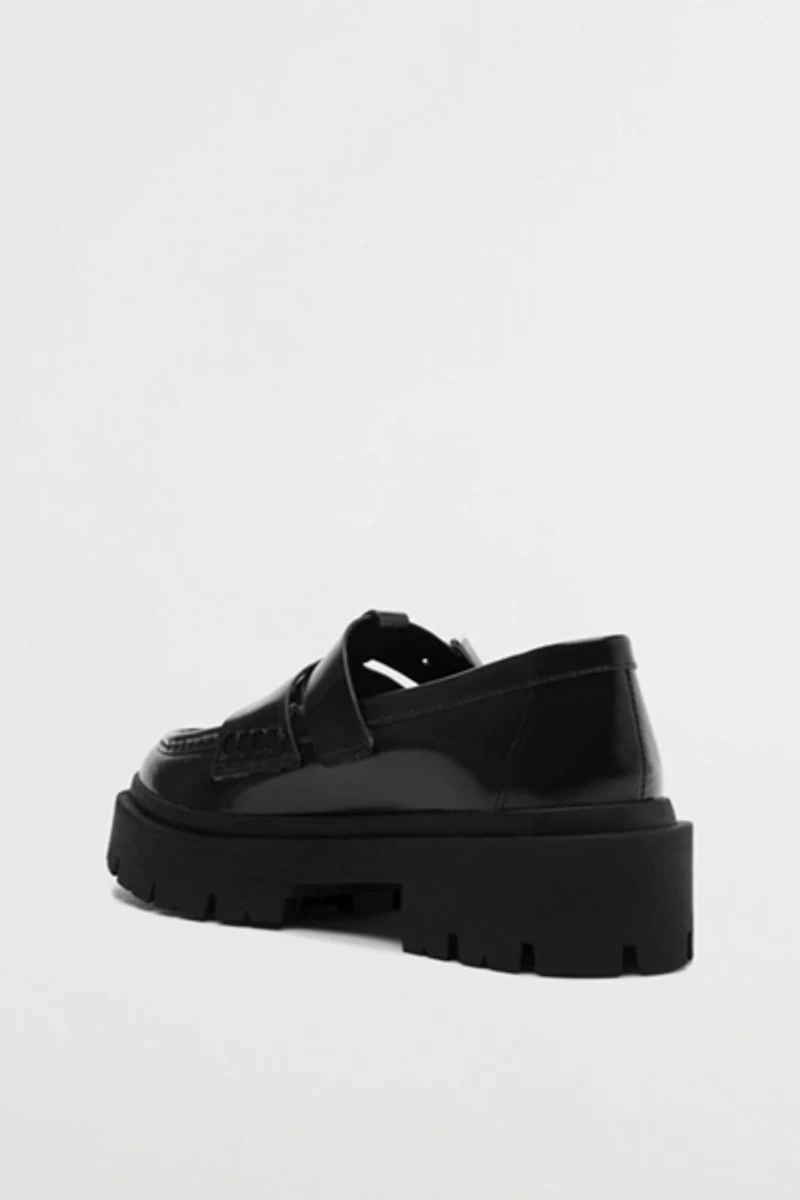 Schutz Leather Alana Mary Jane Loafer