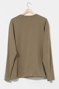 Vintage Y2K The North Face Embroidered Long Sleeve T-Shirt