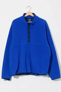 Vintage 1990s L.L. Bean Snap Fleece Pullover