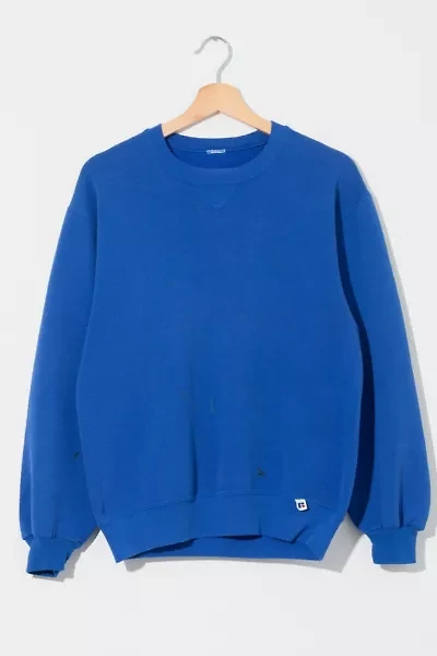 Vintage 1990s Distressed Russell Athletic Crewneck Sweatshirt